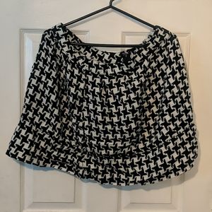 Xhilaration houndstooth skirt XL
